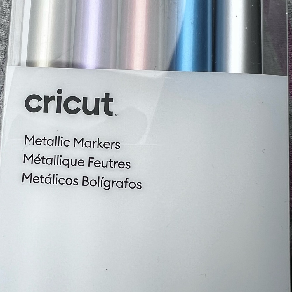 5 count cricut metallic markers